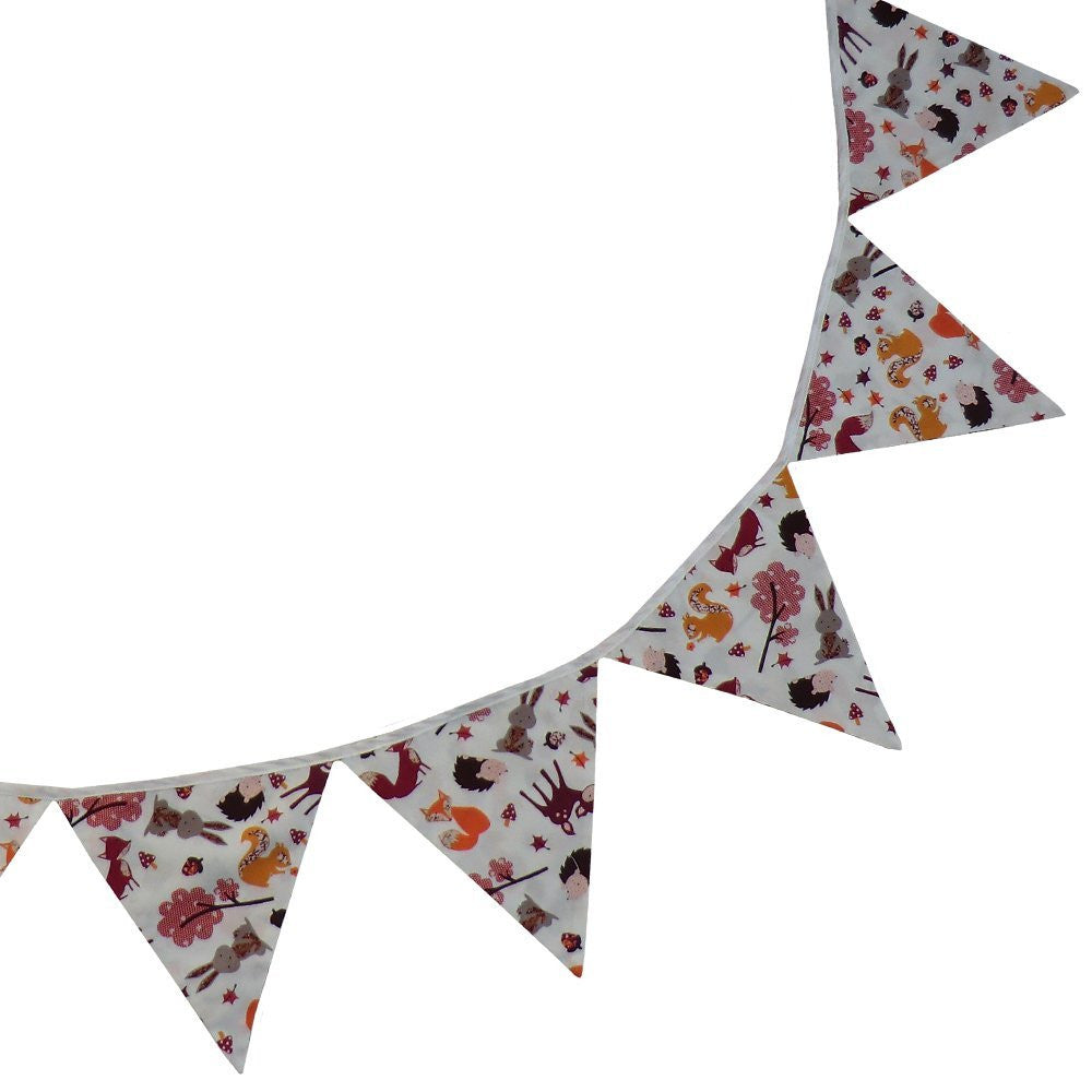 woodland creature bunting