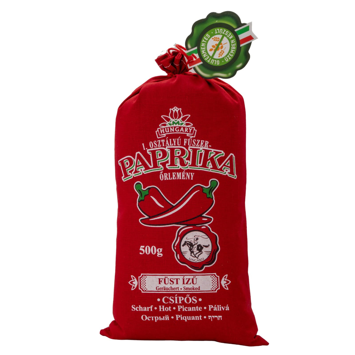 Chili-Trade Hungarian Paprika Premium Quality Origin: Kalocsa,Hungary (Hot & Smoked, 500g)