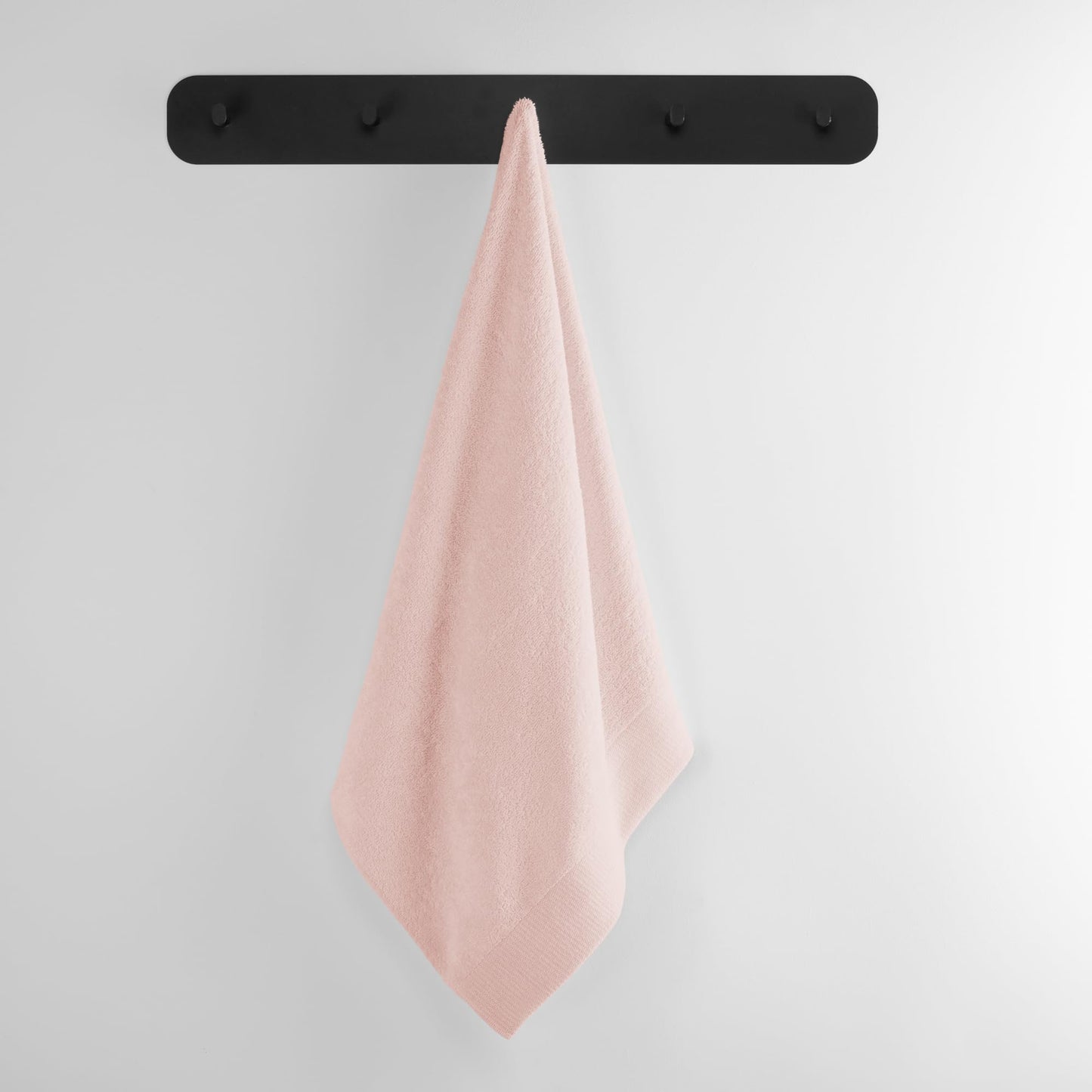 AmeliaHome 70x140 cm Bath Towel 100% Cotton Absorbent Powder Pink Amari