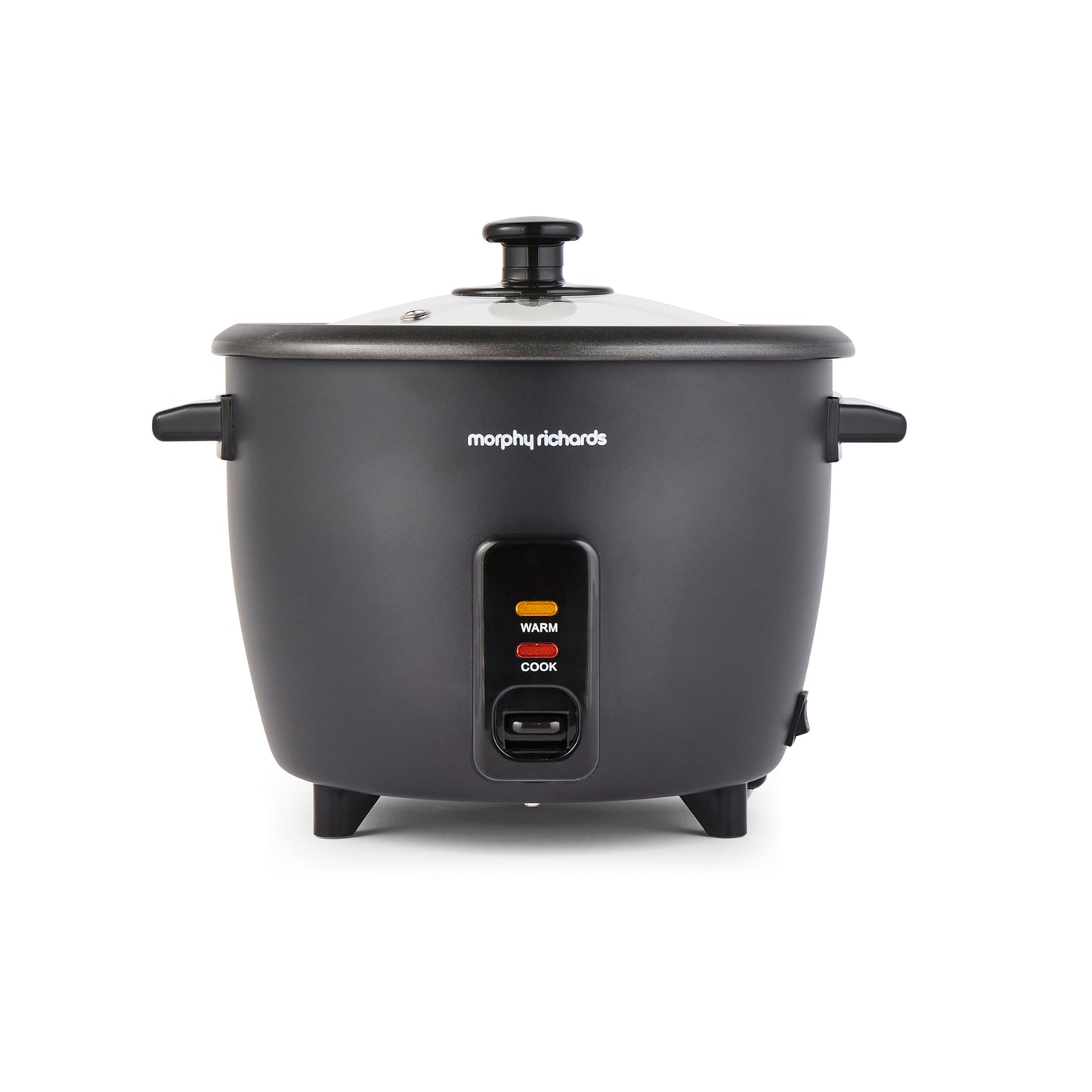 Morphy Richards Rice Cooker, 1.5L, 8 Cups, Compact, Automatic Cooking, User Friendly, Non-stick Aluminum Inner Pot, Glass Lid, Easy Clean, Keep Warm,