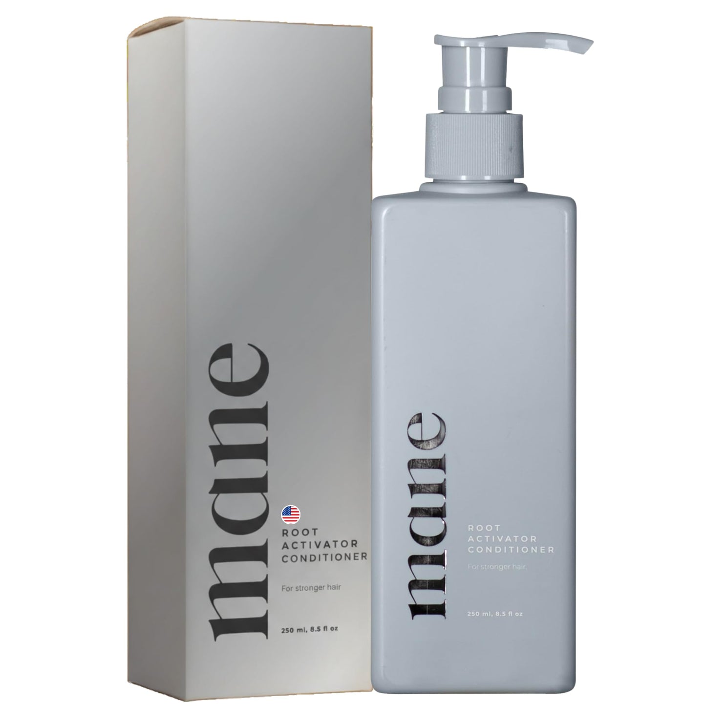 Superior Mane Hair Growth Conditioner (250ml) for Men, Thickening Hair Conditioner for Men, Stimulates Fuller and Thicker Hair, Conditioner for Cab