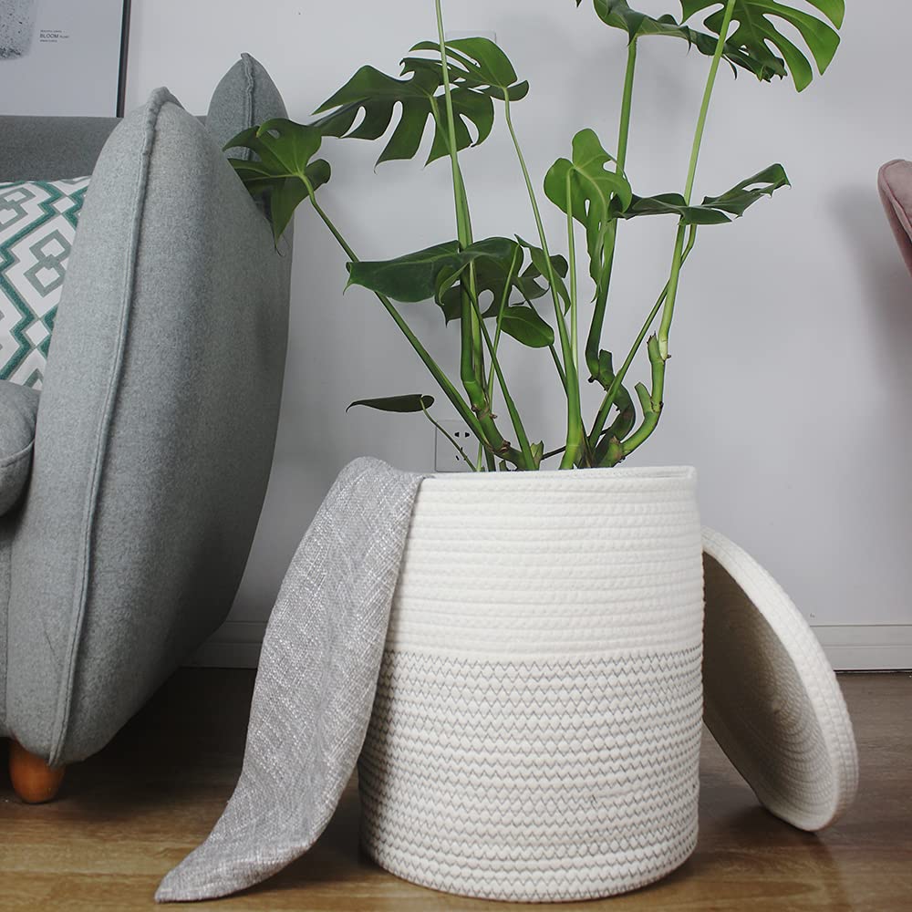 Yimi's Dream Woven Basket with Lid - HX