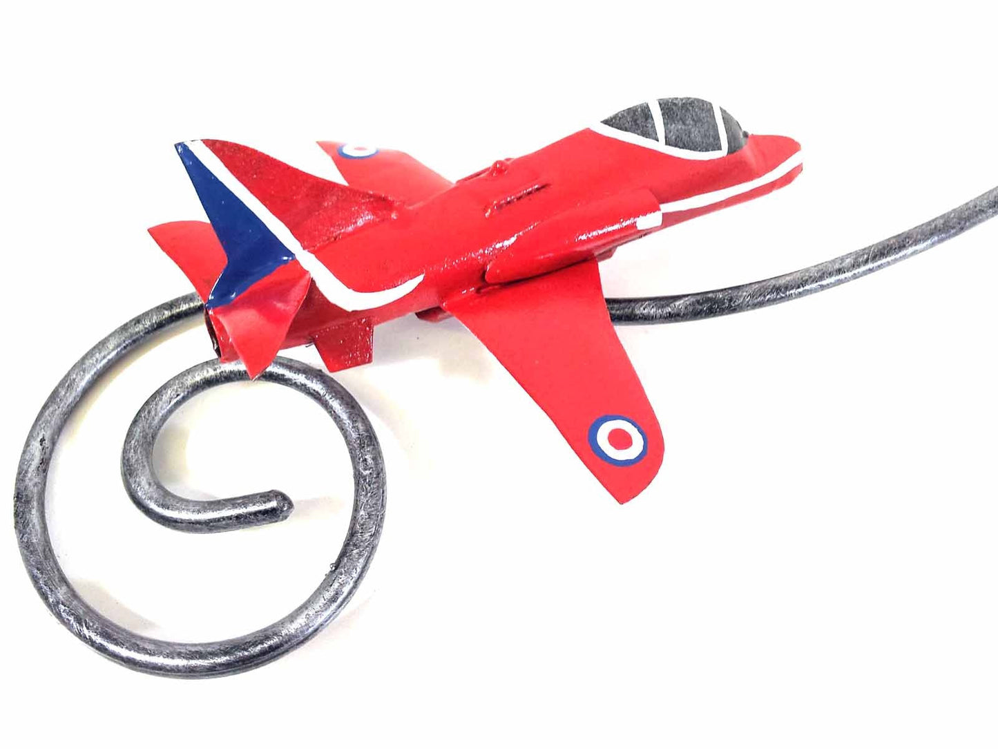 SK Style Wind Spinner Windmill Garden Stake - RAF Red Arrows