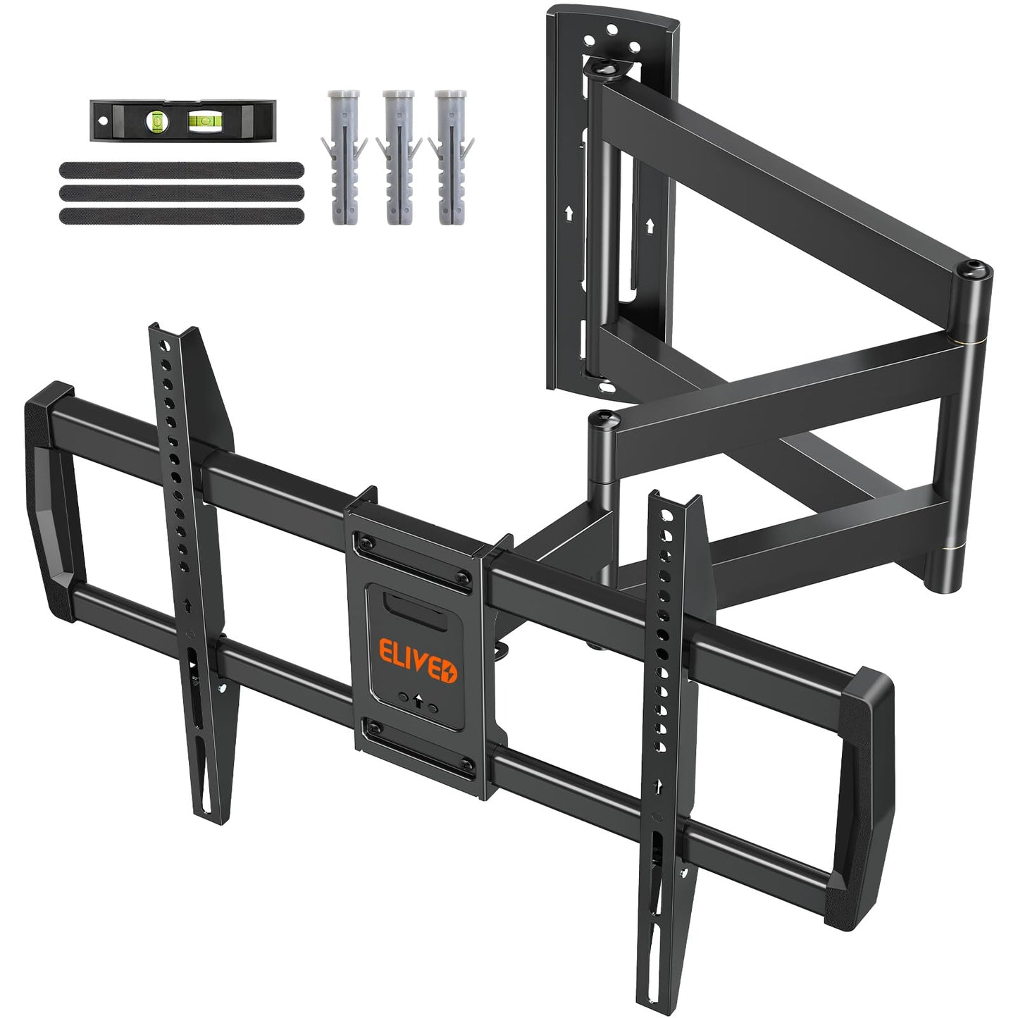 ELIVED 962mm Long Arm TV Wall bracket for Most 42-75 Inch TVs, Long Extension Corner TV Mount, Full Motion Wall Mount Bracket Swivel and Tilt, Holds