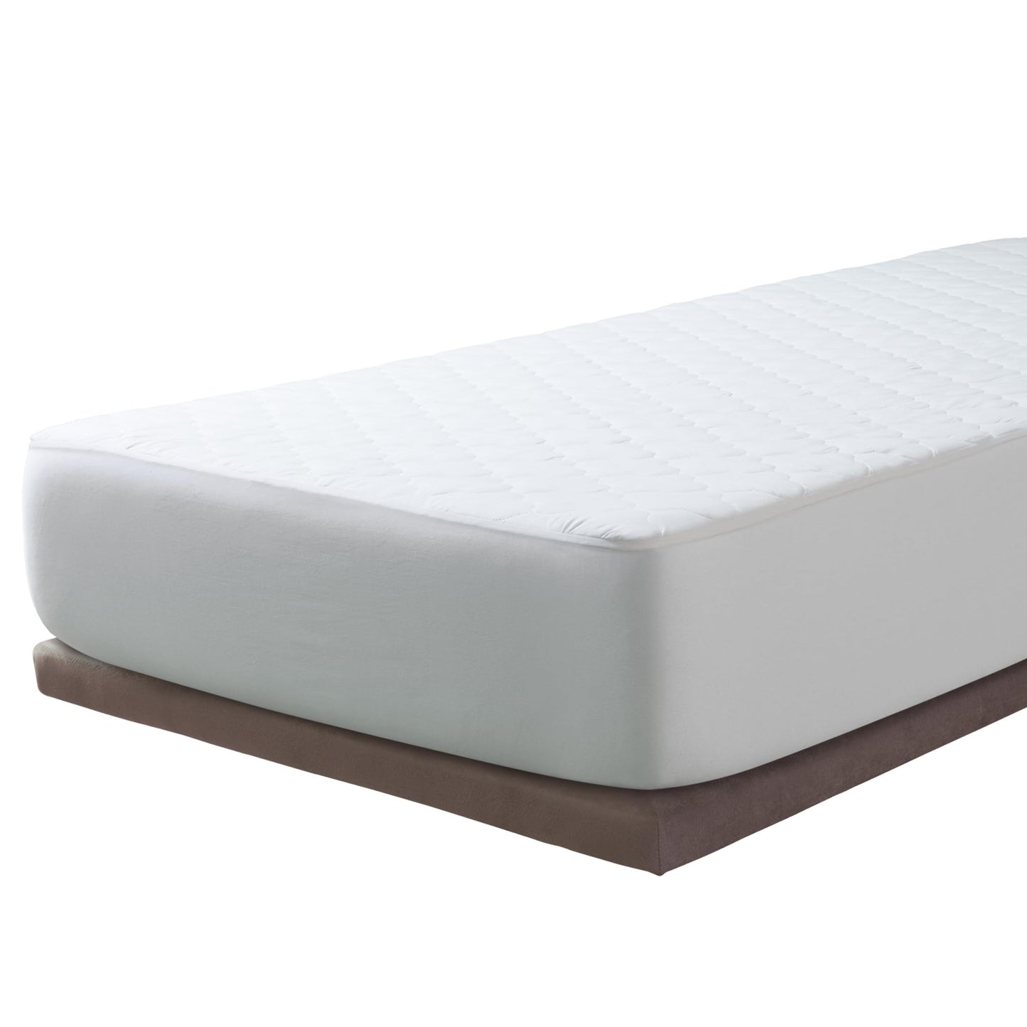 SAVEL - Mattress Cover (70x140 cm) Cot Bed Size | Aloe Vera | Breathable and Waterproof Mattress Protector - White