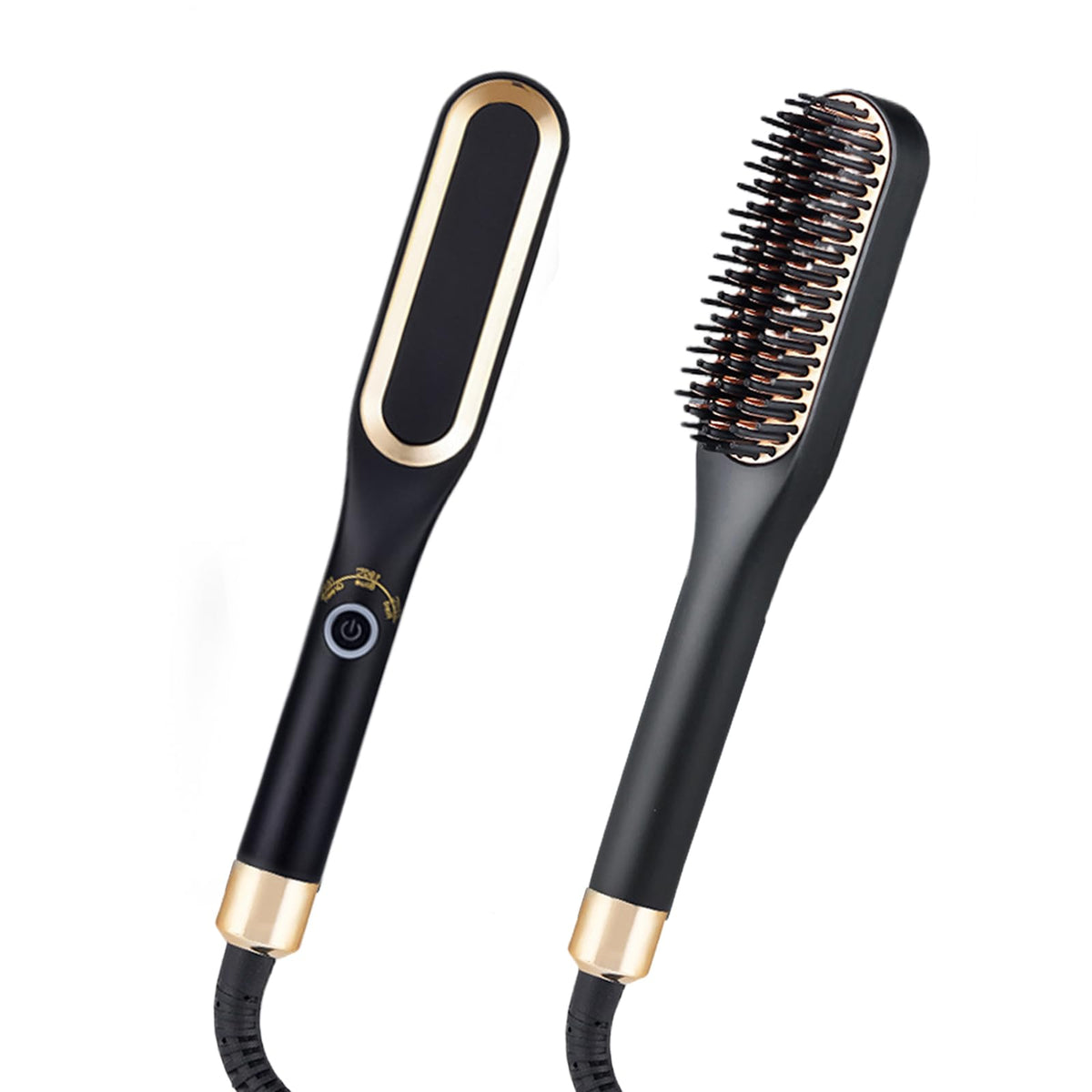 Electric Heated Beard Straightener Comb - Hot Brushes for Beard Care and Hair Styling, Portable Ionic Hair Straightening, Best Christmas Gifts for Men