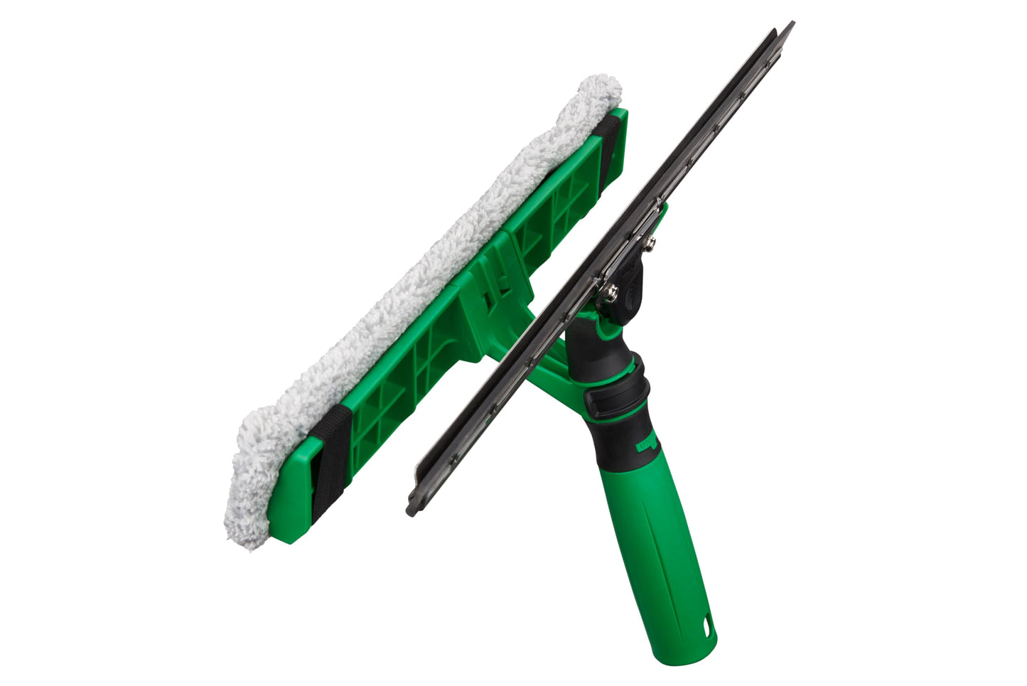 Unger VV450 VisaVersa 2-in1 Window Squeegee & Window Washer - Indoor & Outdoor Professional Streak Free Window Cleaning Equipment - 18 Inch / 45 cm,