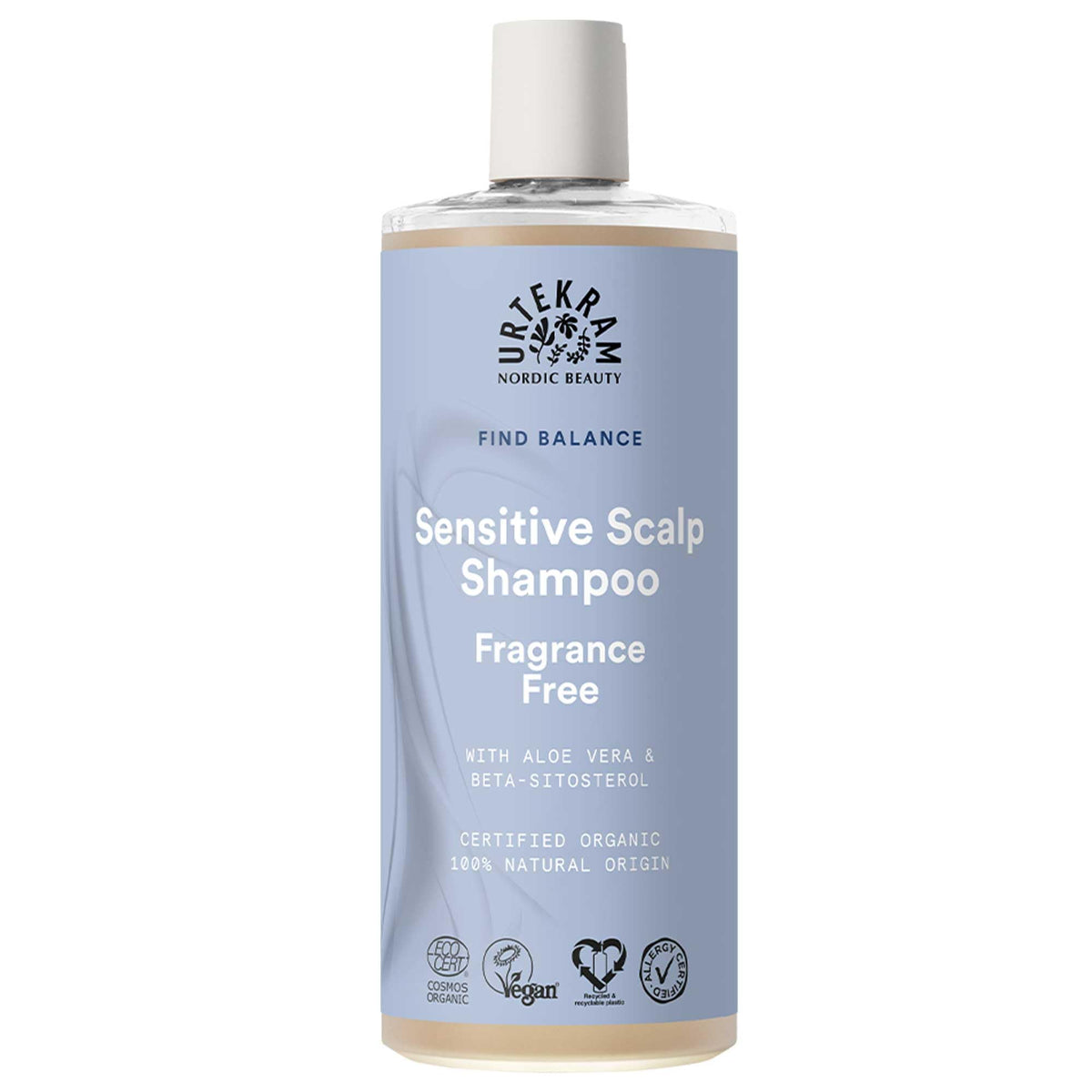Urtekram - Urtekram Fragrance Free Sensitive Scalp Shampoo - 500ml