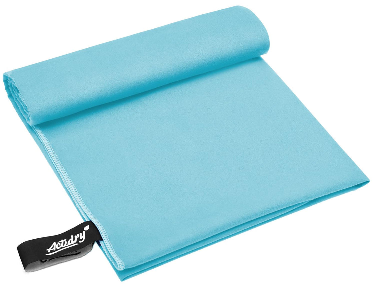 Actidry Microfibre Towel - light and absorbent - 9 colours S M L XL sizes - great for beach, sports and outdoor activity - S (40 x 80 cm) 2 pieces