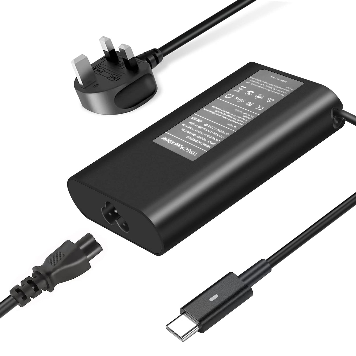 Givehooy 65W USB-C Laptop Charger Compatible with HP EliteBook 6 G1i/ X Ultra/Flip G1i/ Ultra G1, OmniBook 5 AI/5 Flip/7 NGAI/7 Aero NGAI,Elite x2
