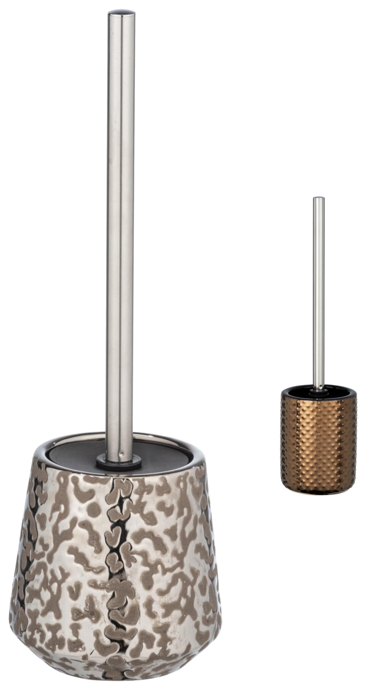 WK "Potters" Ceramic Toilet Brush and Holder (Burgos)