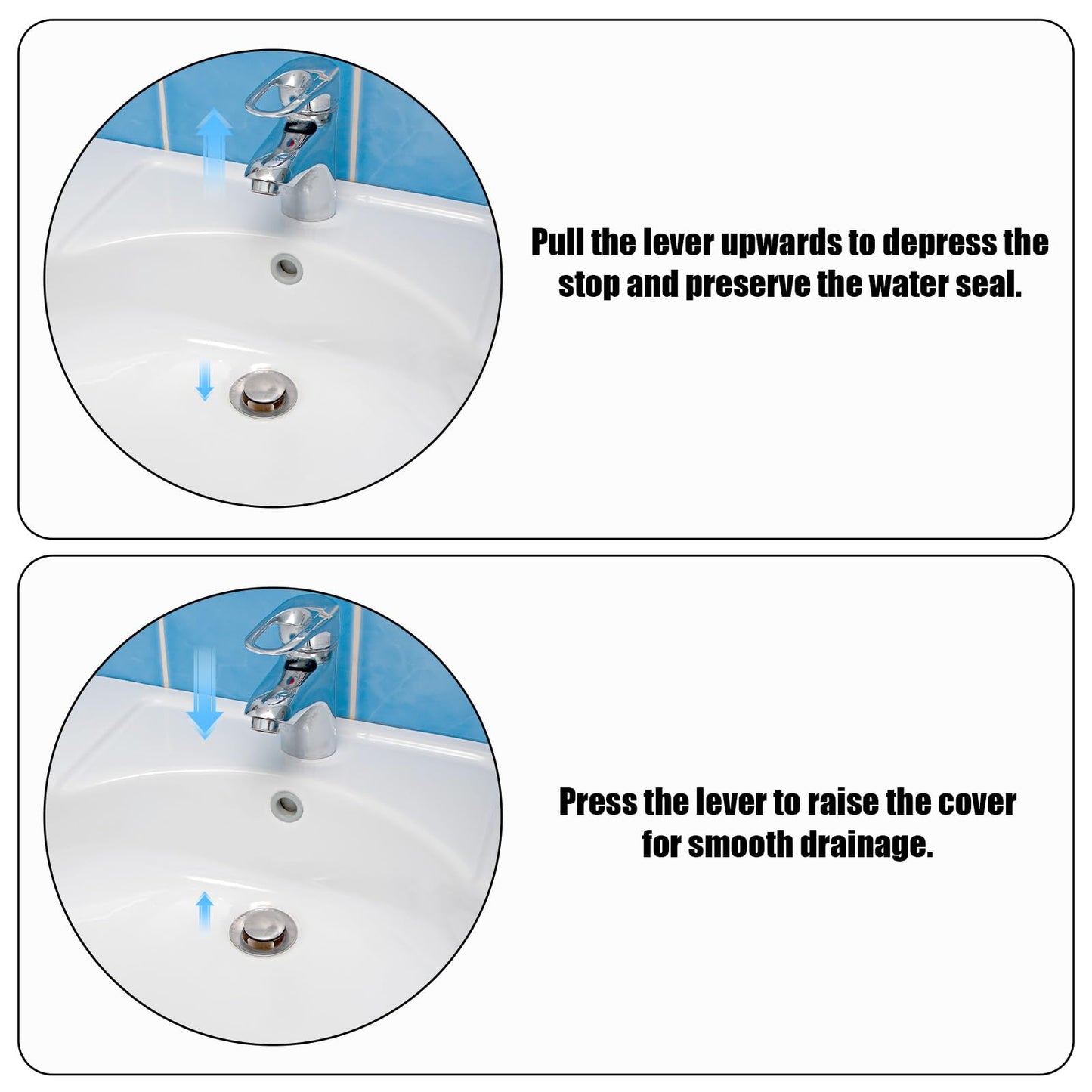 Bathroom Sink Pivot Ball Rod Center Piece Assembly For Pfister PF0906