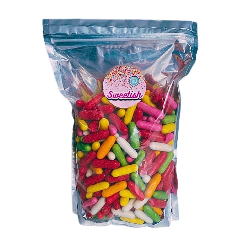 Liquorice Comfits 1kg Sharing Pouch By Sweetish Perfect For Paties, Birthdays & Wedding favours