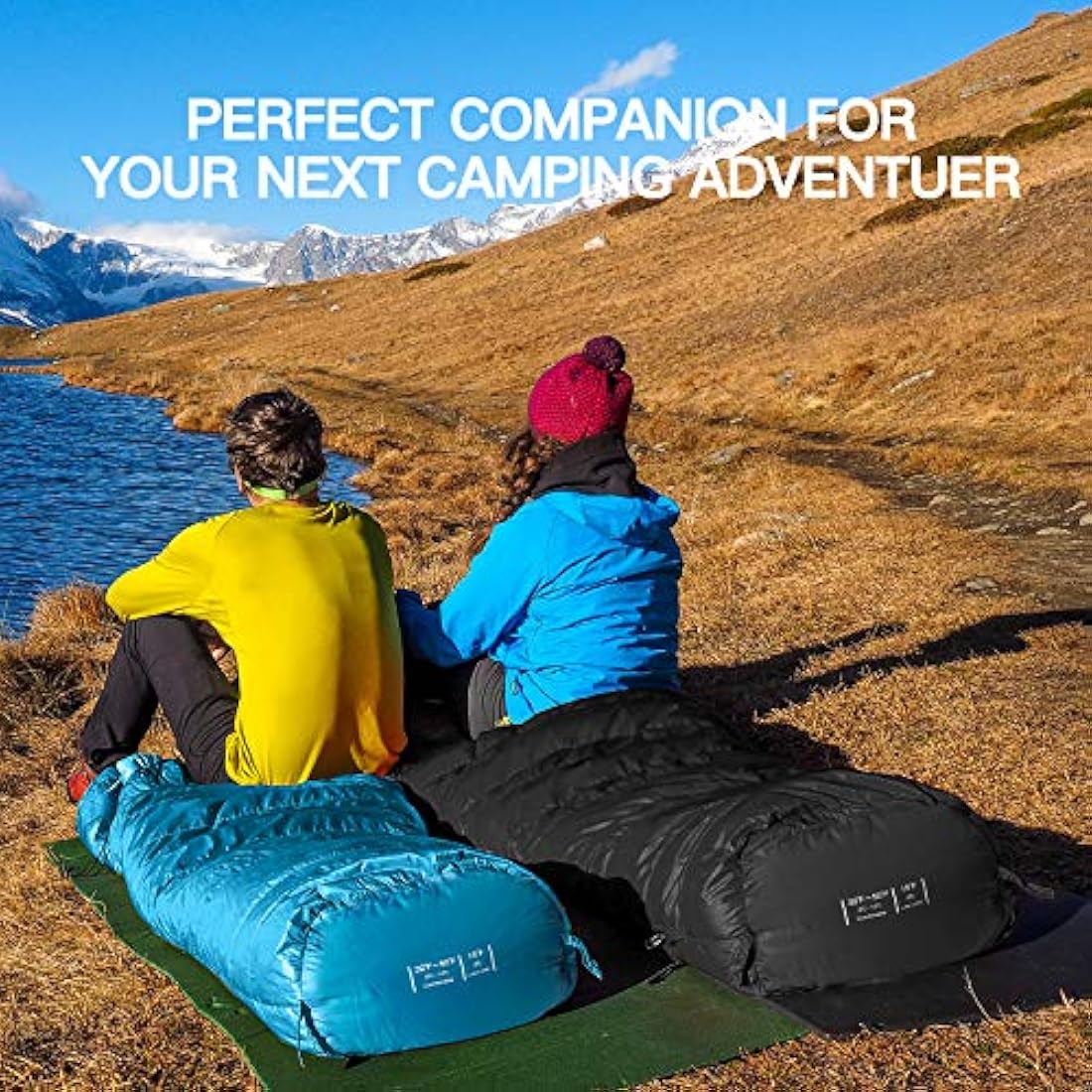 Bessport Sleeping Bag, 4 Seasons 0°C Sleeping Bag, Small Pack Size & Ultralight Outdoor Sleeping Bag, Mummy Sleeping Bag for Camping, Travel, Outdoor and Tent