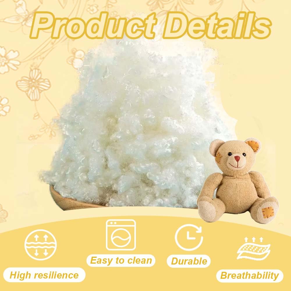 ZFQSONGZE 200g Machine-Washable Polyester Fiber Stuffing