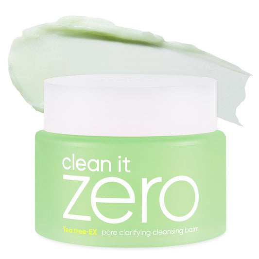 BANILA CO Clean it Zero Pore Clarifying Cleansing Balm | Korean Makeup Remover, Facial Cleanser Wash for Oily and Acne Prone Skin | Vegan | Made with