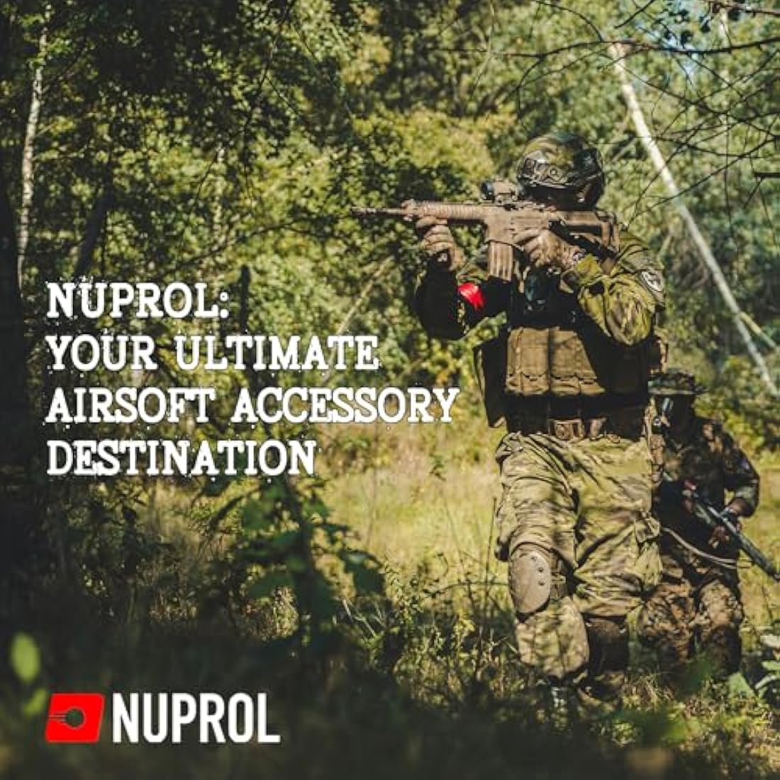 NUPROL Large Rifle Wheeled Hard Case (Wave Foam);