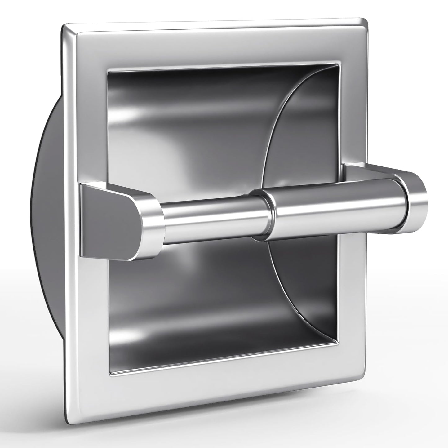SMACK M782CR Recessed Tissue Holder, Chrome