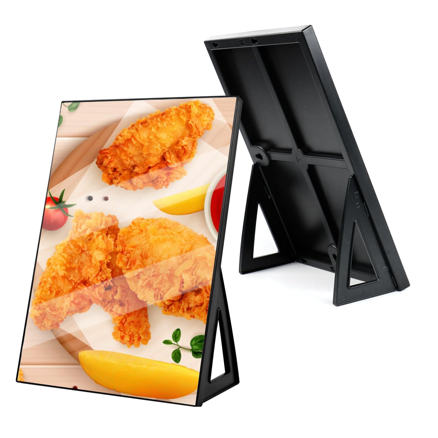 A4 Stand, Acrylic Stands A4 for Table Numbers Wedding, Poster, Flyer, Menu, Brochure Holder A4 Both in Horizontal and Vertical Direction