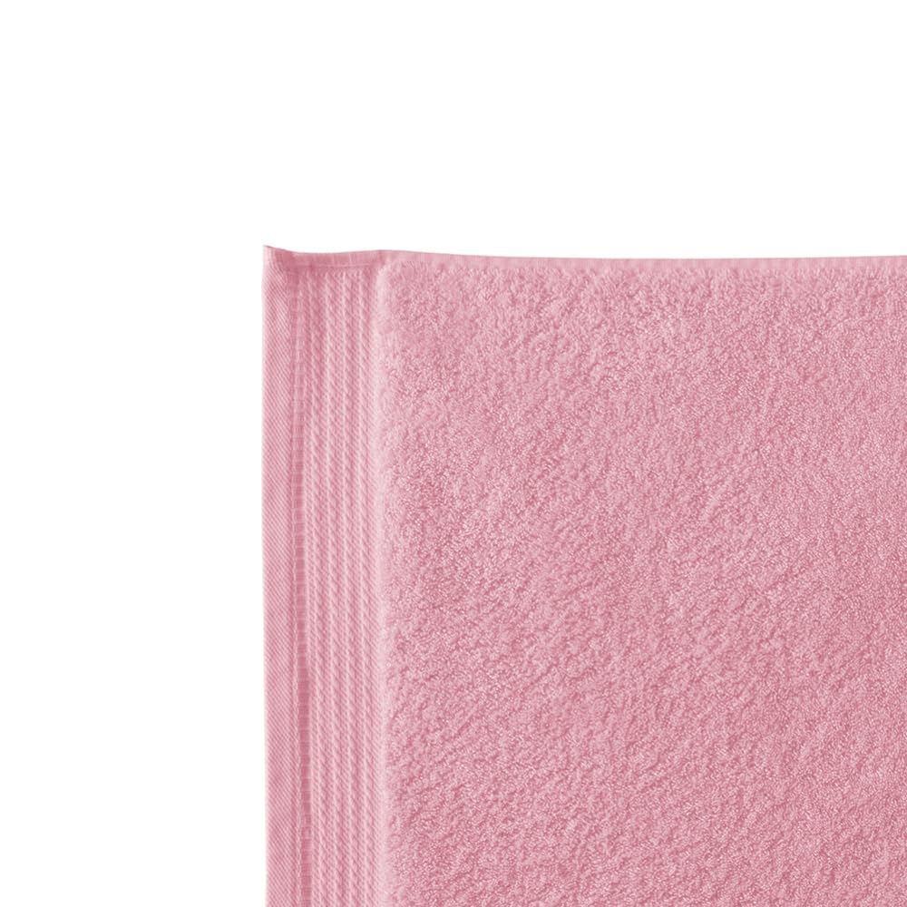 RIZO Top Towel - Set of 1 Shower Towel - Bath Towels - 100% Combed Cotton - 600 g/m2 - Measure 70 x 140 cm - Coral