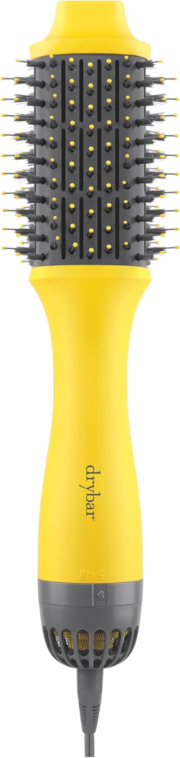 Drybar Double Shot Oval Blow-Dryer Brush, Used-very good, turns on, heats up, blows out air, open, scruffy box