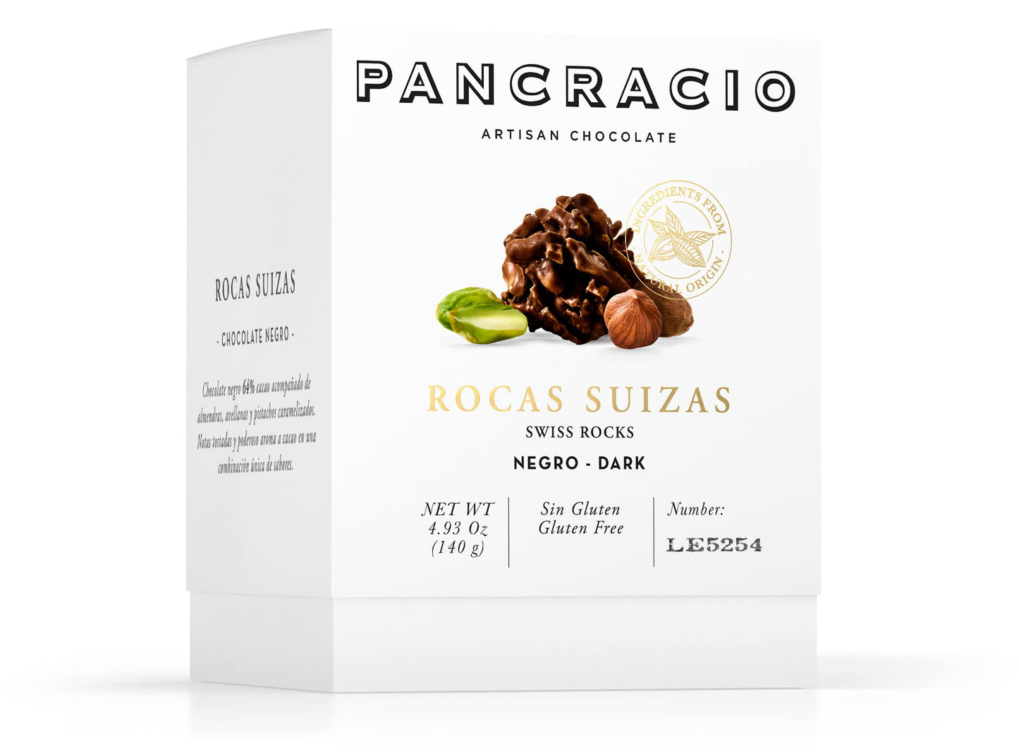 Dried Fruit Rocks with Dark Chocolate 140 grs. Gluten-Free