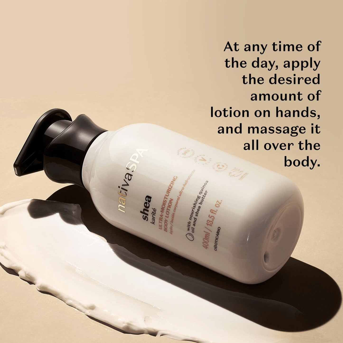 Karite Body Moisturizing Lotion – NATIVA SPA – O BOTICARIO/BOUTIQUEB