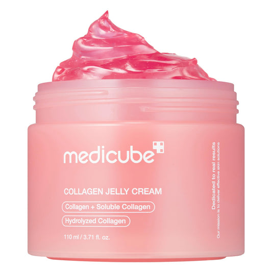 medicube Collagen Jelly Cream- Niacinamide & Freeze-Dried Hydrolyzed Collagen-Boosts skin barrier hydration & gives 24h Glow & Firmer looking skin |