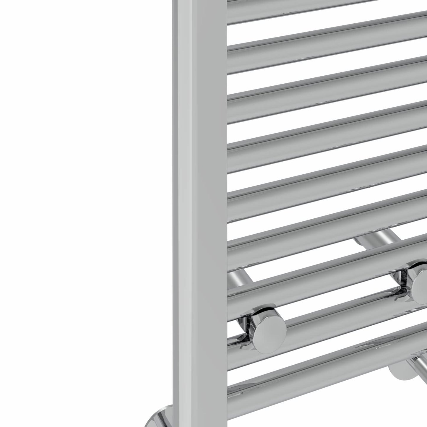 NRG Chrome Heated Towel Rail Straight Designer Radiator, 1800×500mm