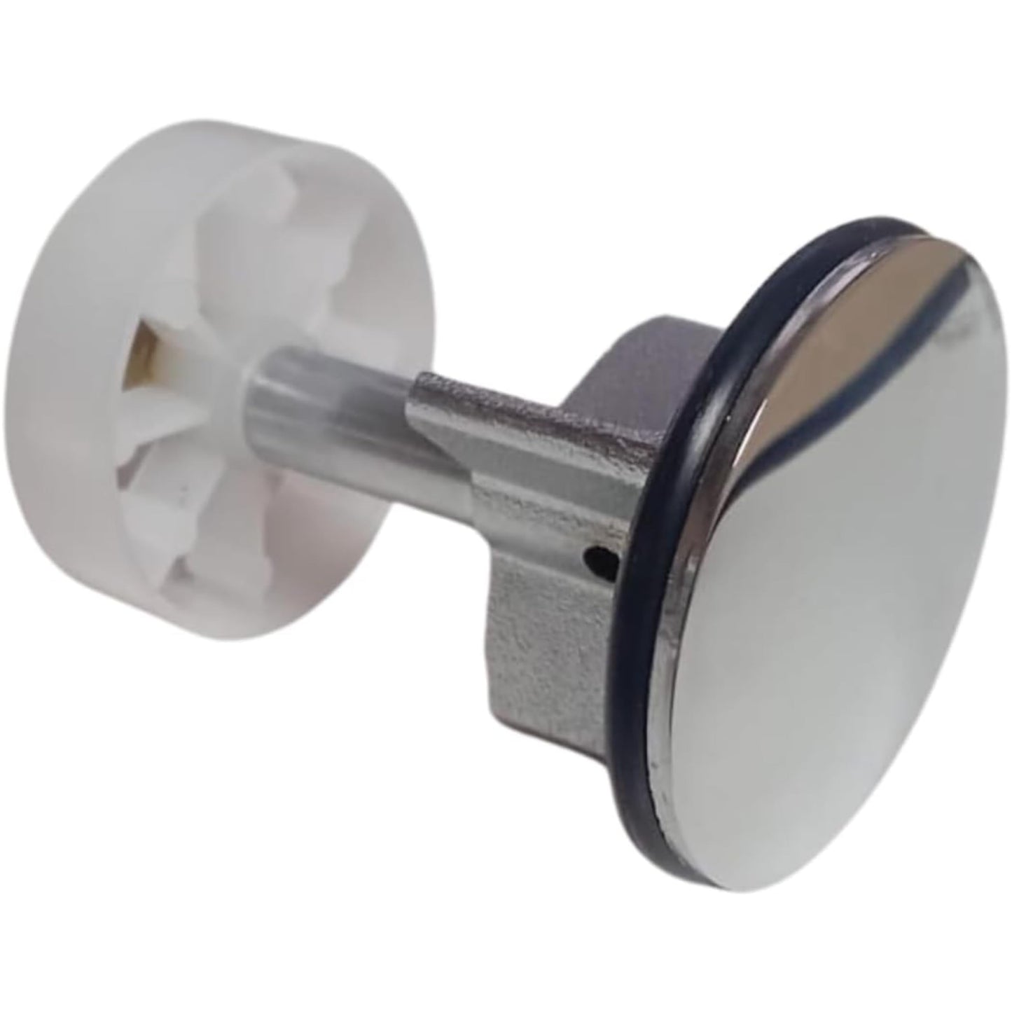Chrome Plated Basin Pop-Up Plug – Universal Replacement Sink Plug for Bathroom Wash Basins