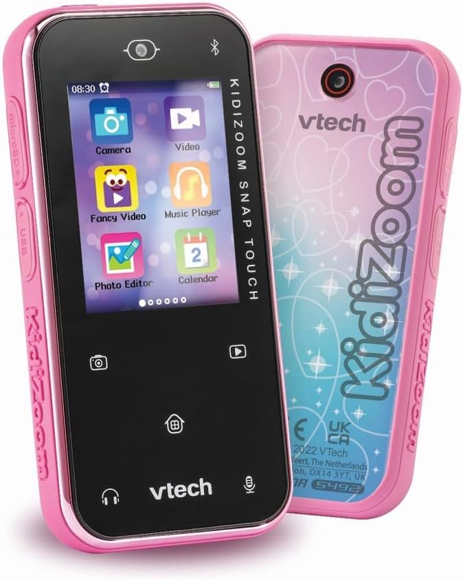 VTech KidiZoom Snap Touch Pink, Used -good, Tested, all working, scruffy packaging