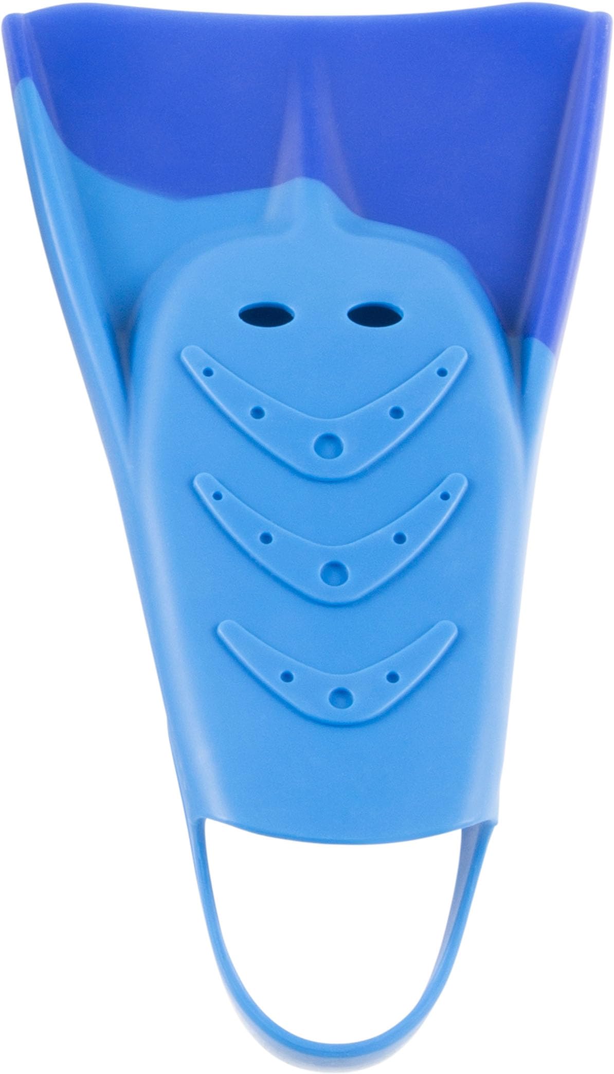 CRESSI Adult Swim Fins - Flexible Silicone for Comfortable and Durable Use, Blue/Azure, 38/40 - Pura: Designed in Italy
