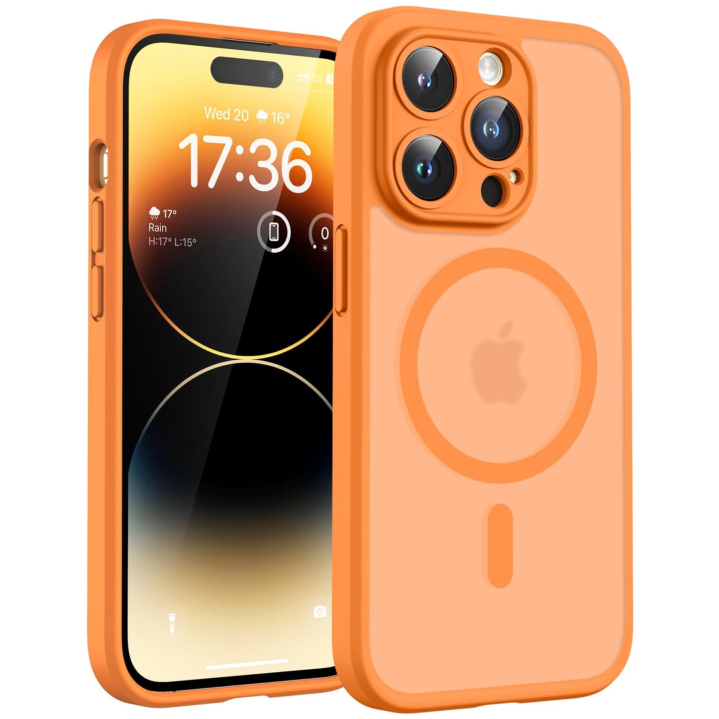 TOCOL Magnetic for iPhone 14 Pro Max Case 6.7-Inch, Fit for MagSafe, Upgraded [Full Camera Protection], [14FT Military Grade Drop Tested] Shockproof