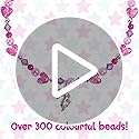 Unicorn Charm Jewellery | Create Beautiful Bracelets & Necklaces | Includes 10 Metal Charms And Over 300 Beads| Made With 100% Recycled Plastic | For Ages 4+