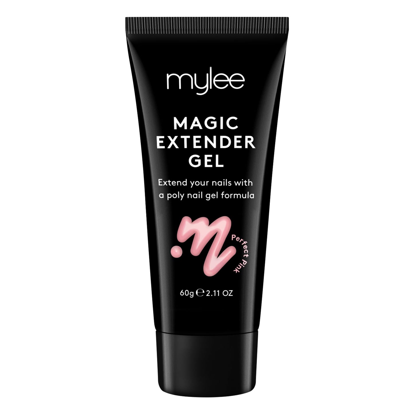 Mylee Magic Extender Gel [Perfect Pink] ? Long Lasting Wear, Natural Look, Nail Extension Gel, for Beginners & Salon Professionals, Acrylic Nail