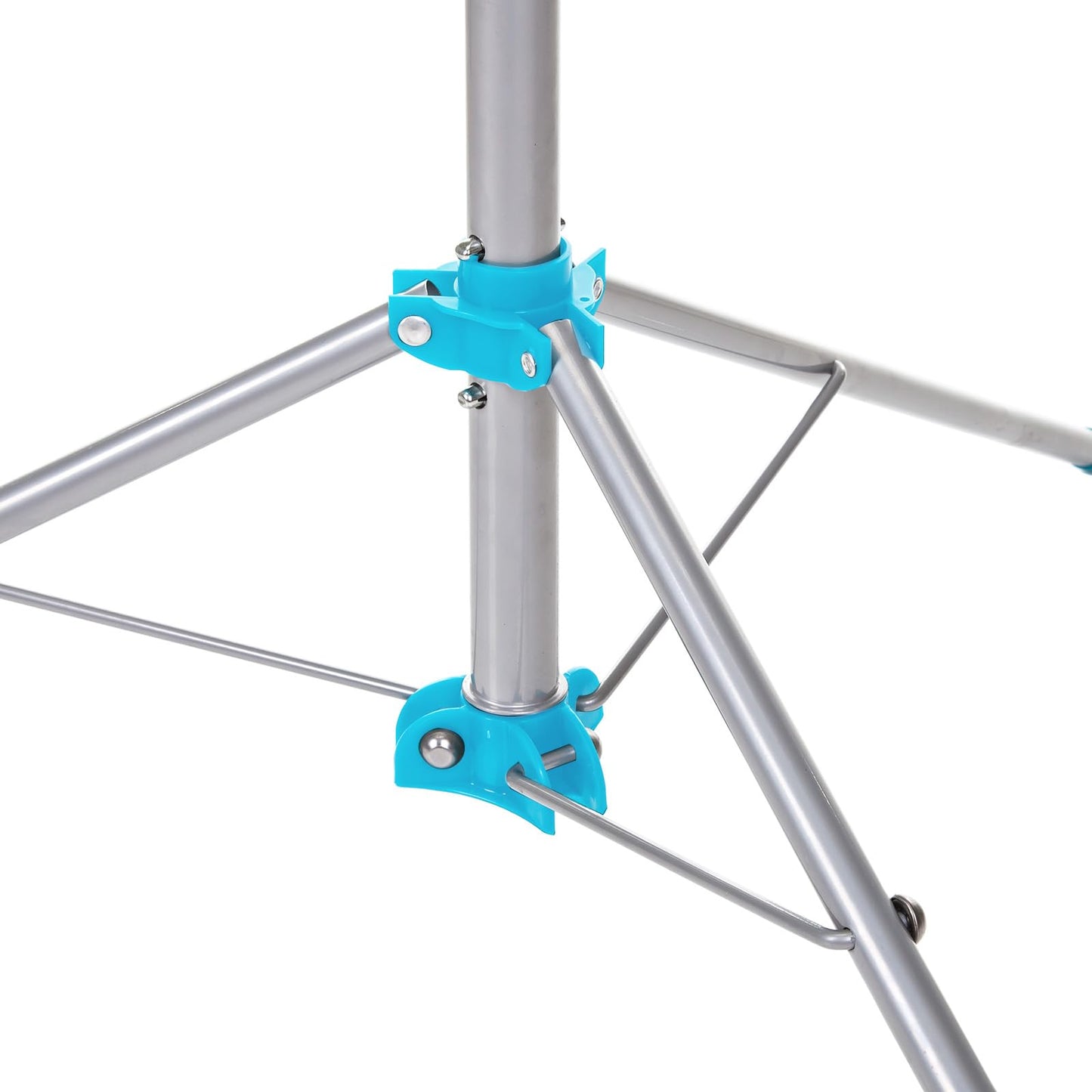 Minky Freestanding Portable Rotary Airer Washing Line for Indoor, Outdoor, or Camping Use, Silver