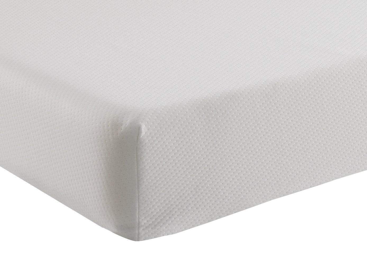 Starlight Beds 6 Inch Deep Small Single Memory Foam Mattress. Medium Firm with Removable Cover, Reflex Foam Base for Support. 2ft6 Small Single