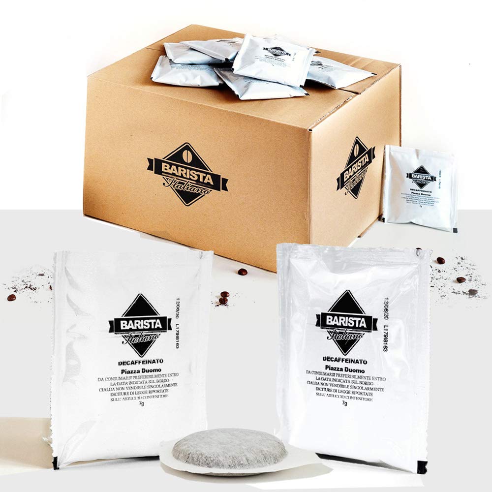 Barista Italiano 80 ESE Coffee Paper Pods 44mm (DECAF, 80 Sachets)