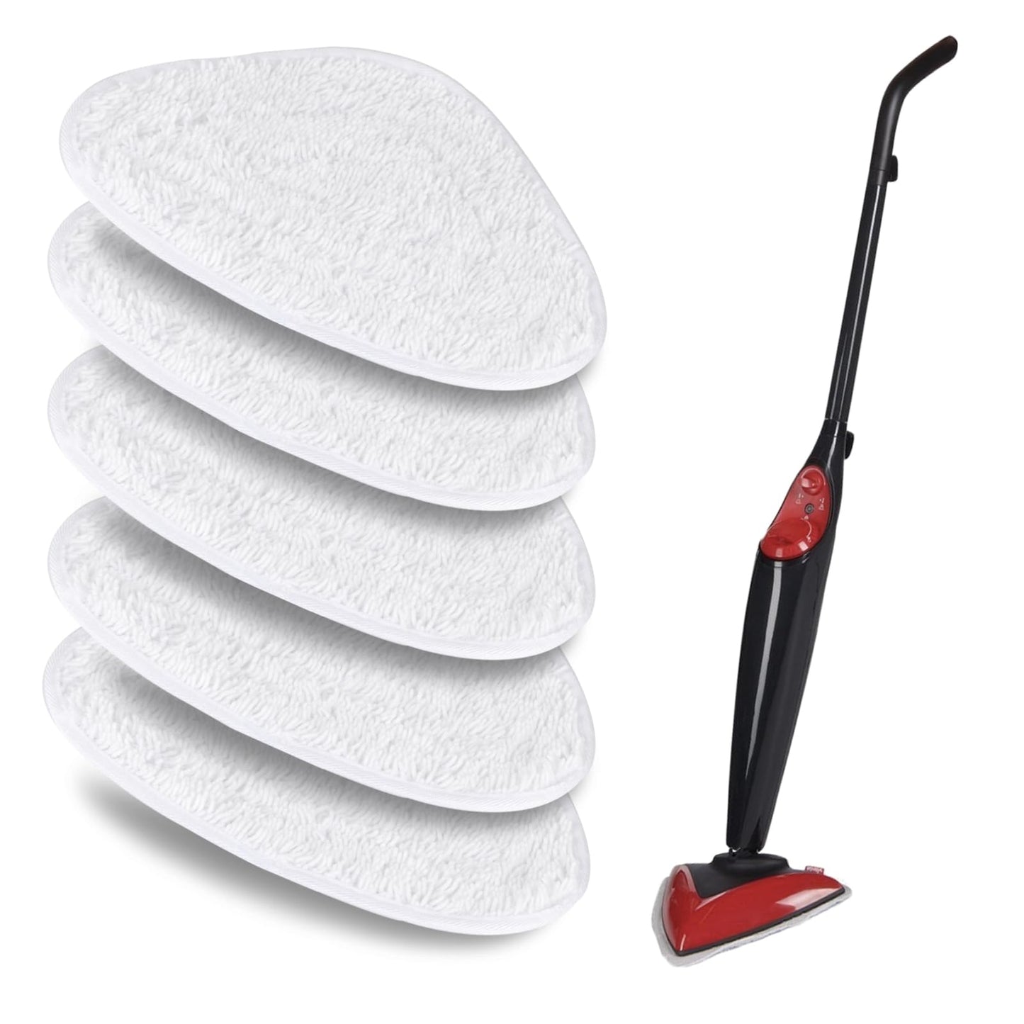 LiuHancsqd 5 Pcs for Vileda Steam Mop Replacement Pads, Microfiber Cleaning Cover Cleaning Mop Cloth Pad Replacement Washable