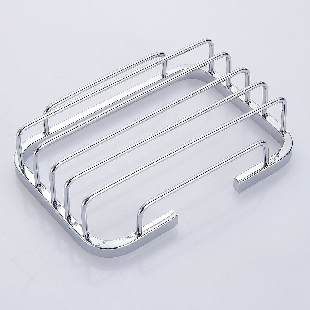 Stainless Steel Soap Dishes Wall Mounted Shower Soap Holder Soap saver Wall mounted Soap Dish Shower ，Wire Soap Basket Kitchen Bathroom