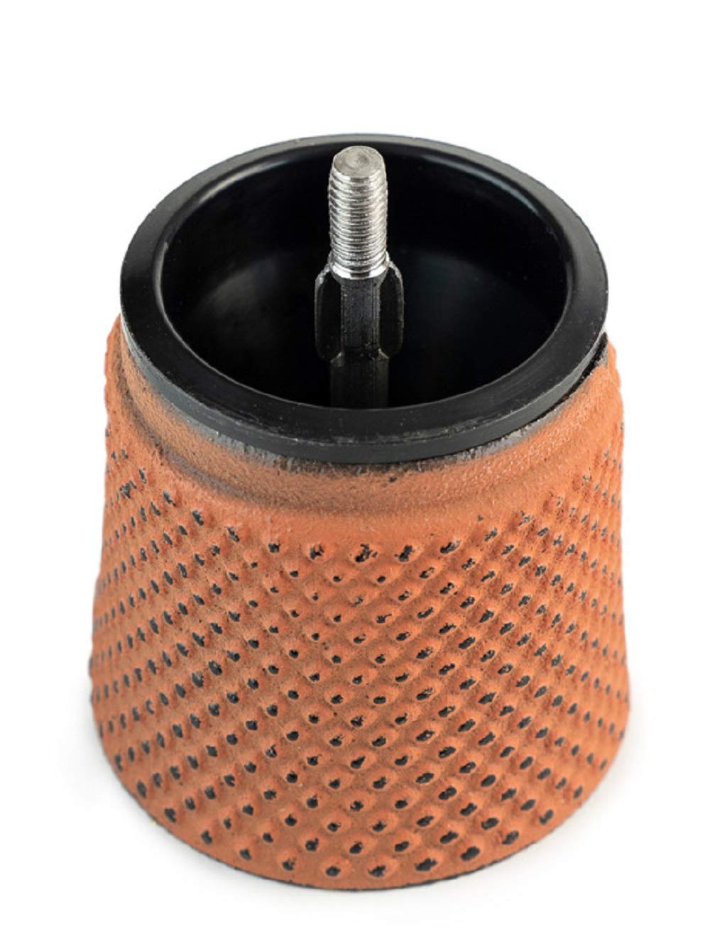 Peugeot - Bali Manual Pepper Mill - Adjustable Grinder - Cast Iron, Orange, 8 cm