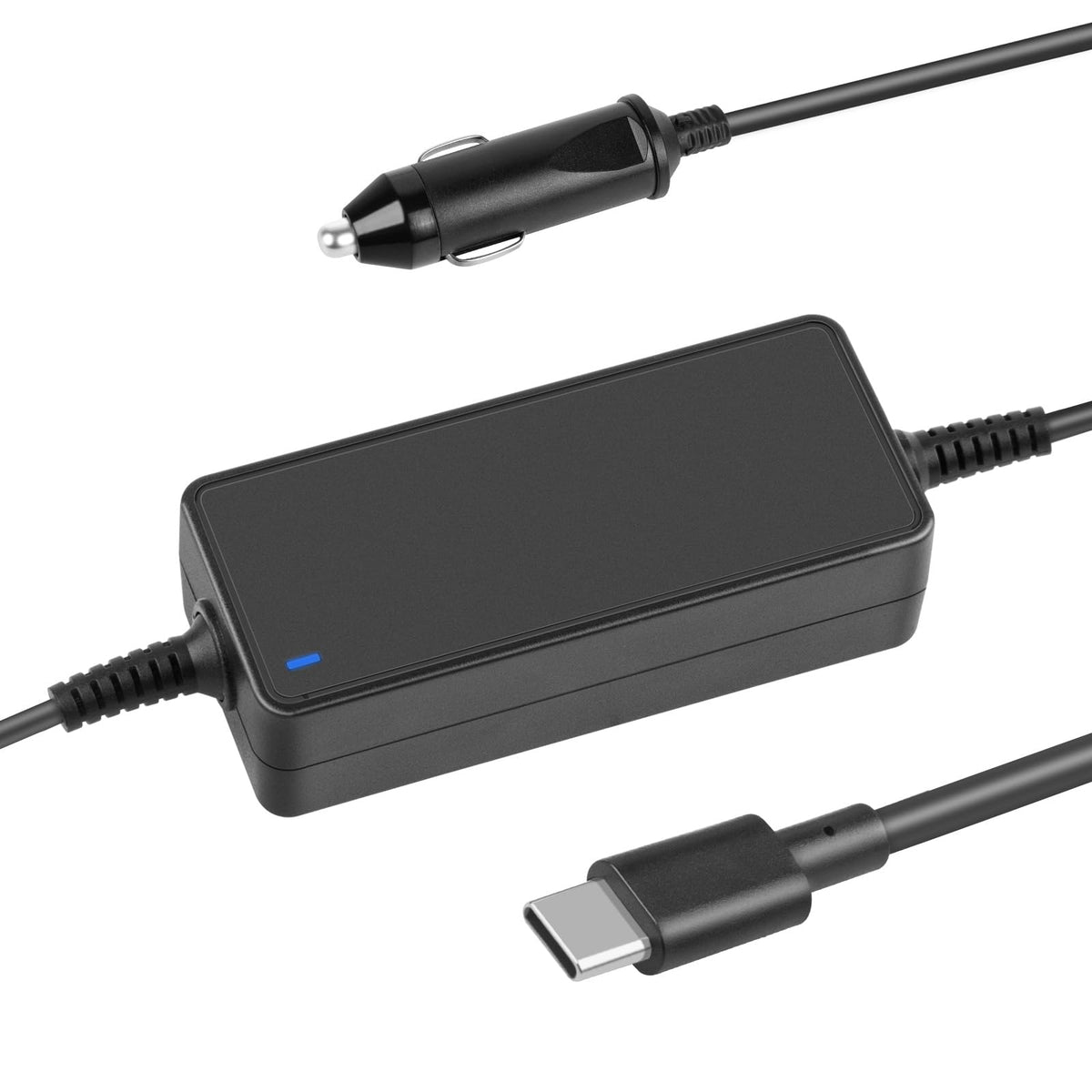 ARyee 65W USB C Laptop Car Charger, 12V-24V Type C Adapter for Macbook Pro 15/16 MacBook Air, Lenovo Yoga ASUS Acer, Dell, Huawei, HP USB C PD Power