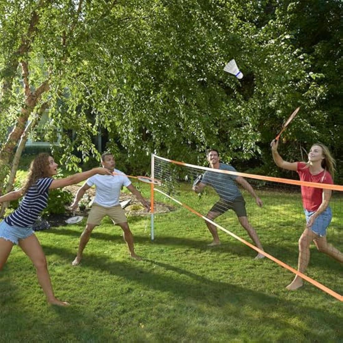 BAIHUALIN WHiZZ Shuttlecocks Badminton Durable Nylon Shuttles for Indoor Outdoor Recreational Game Practice Sports