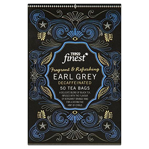 Finest Decaffeinated Earl Grey 50 Tea Bags 125G