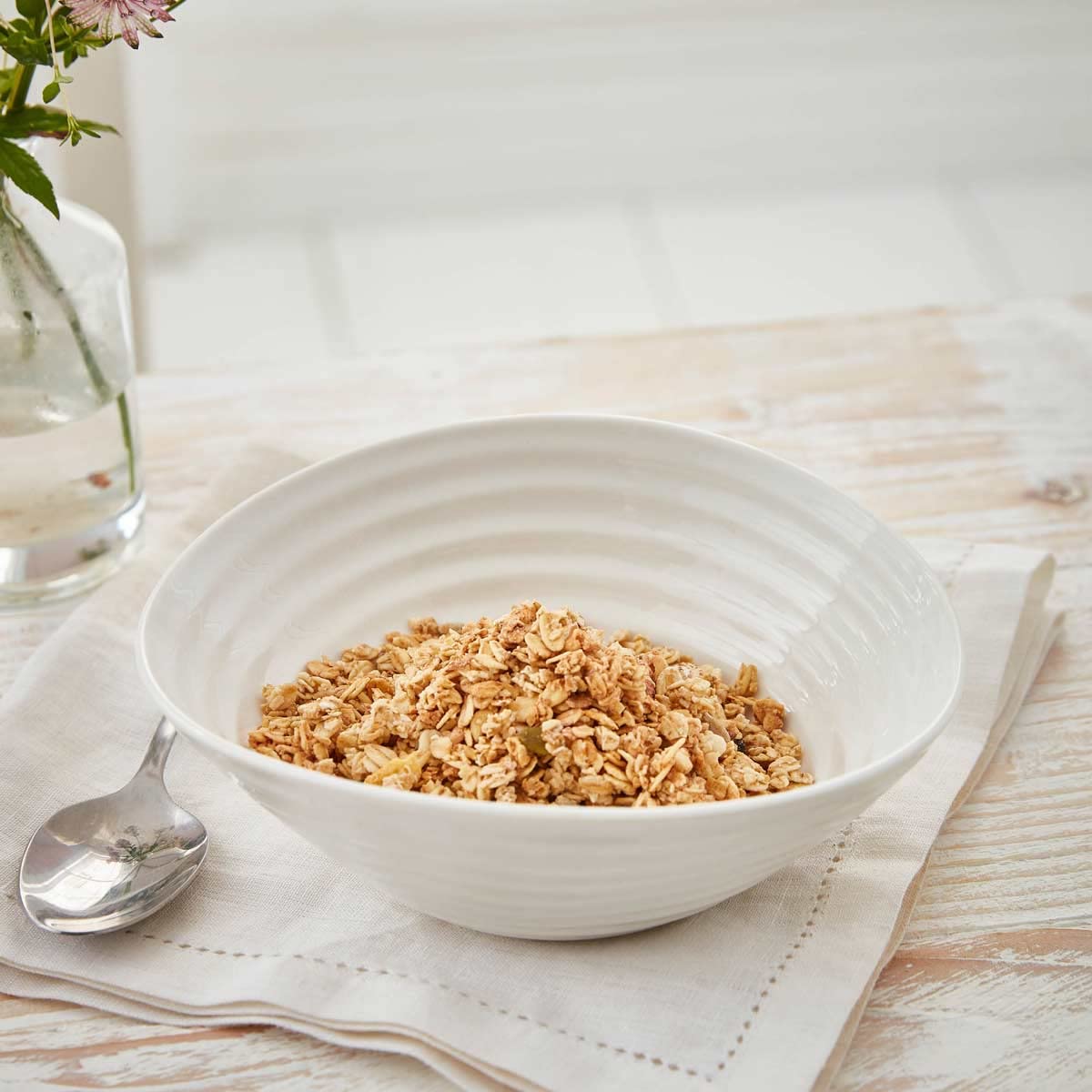 Sophie Conran for Portmeirion Cereal Bowl (Pack of 4), White