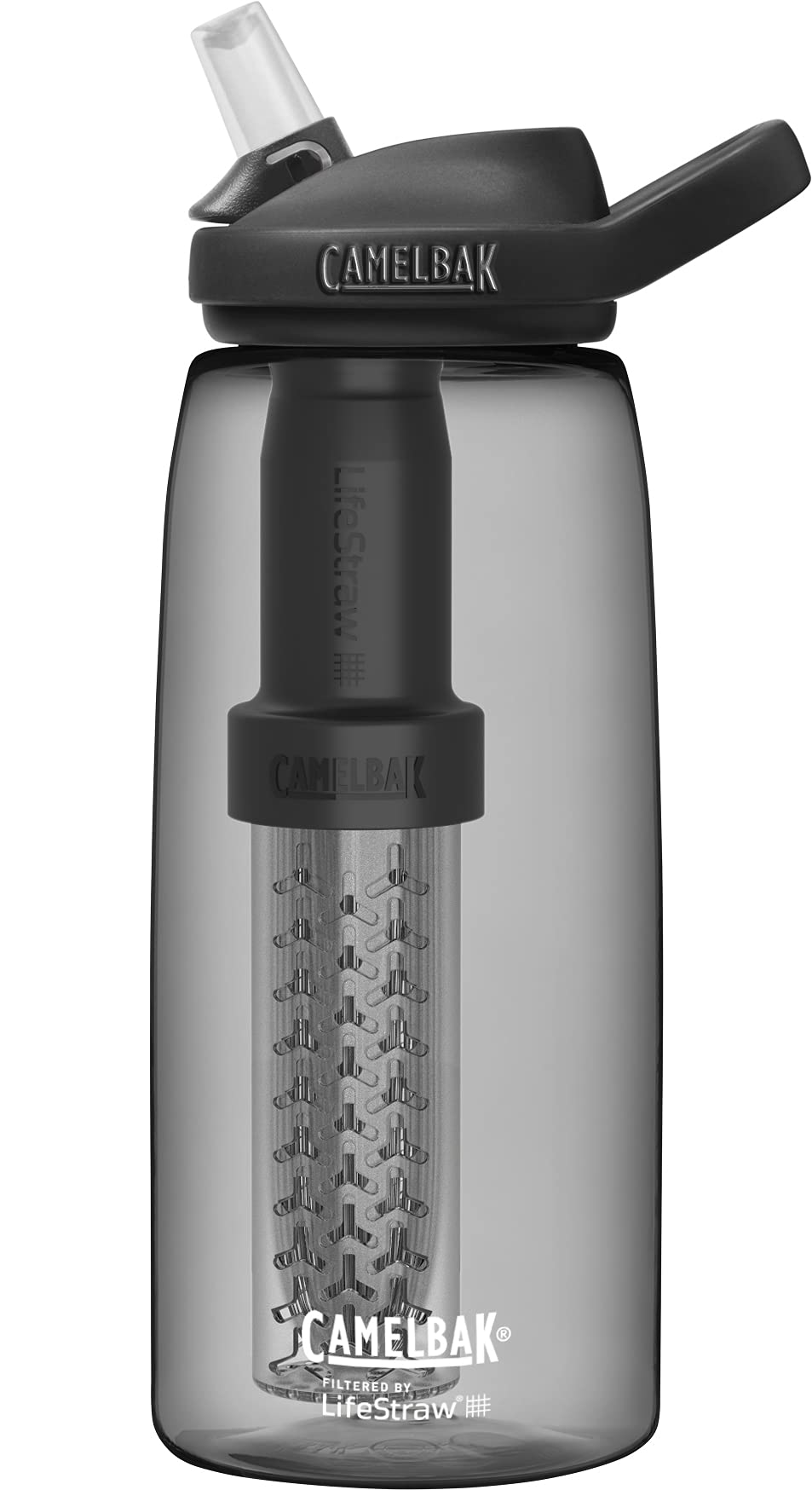 Camelbak Eddy+ 32Oz, Filtered By Lifestraw, Charcoal
