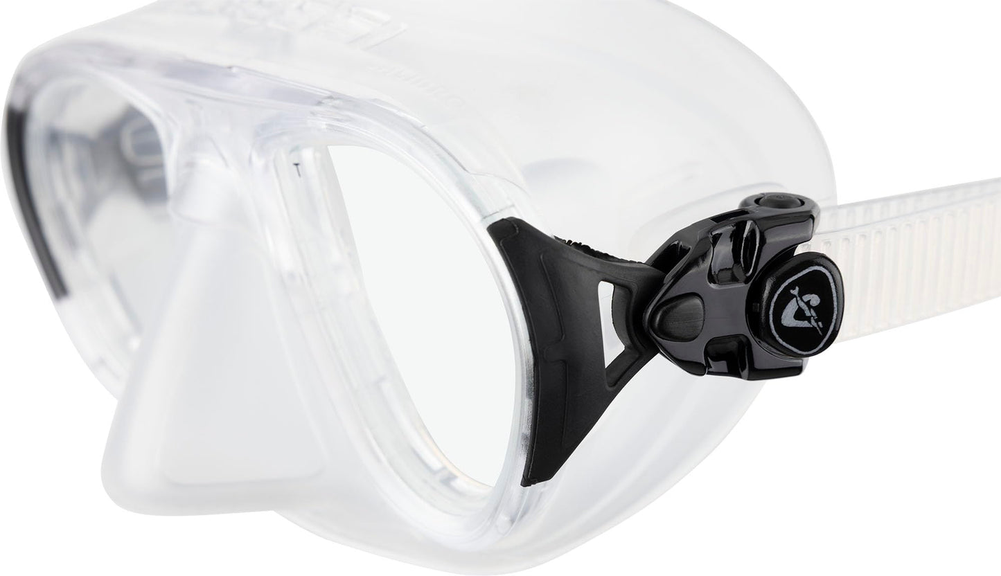 Cressi Calibro Diving Mask - Transparent, Uni