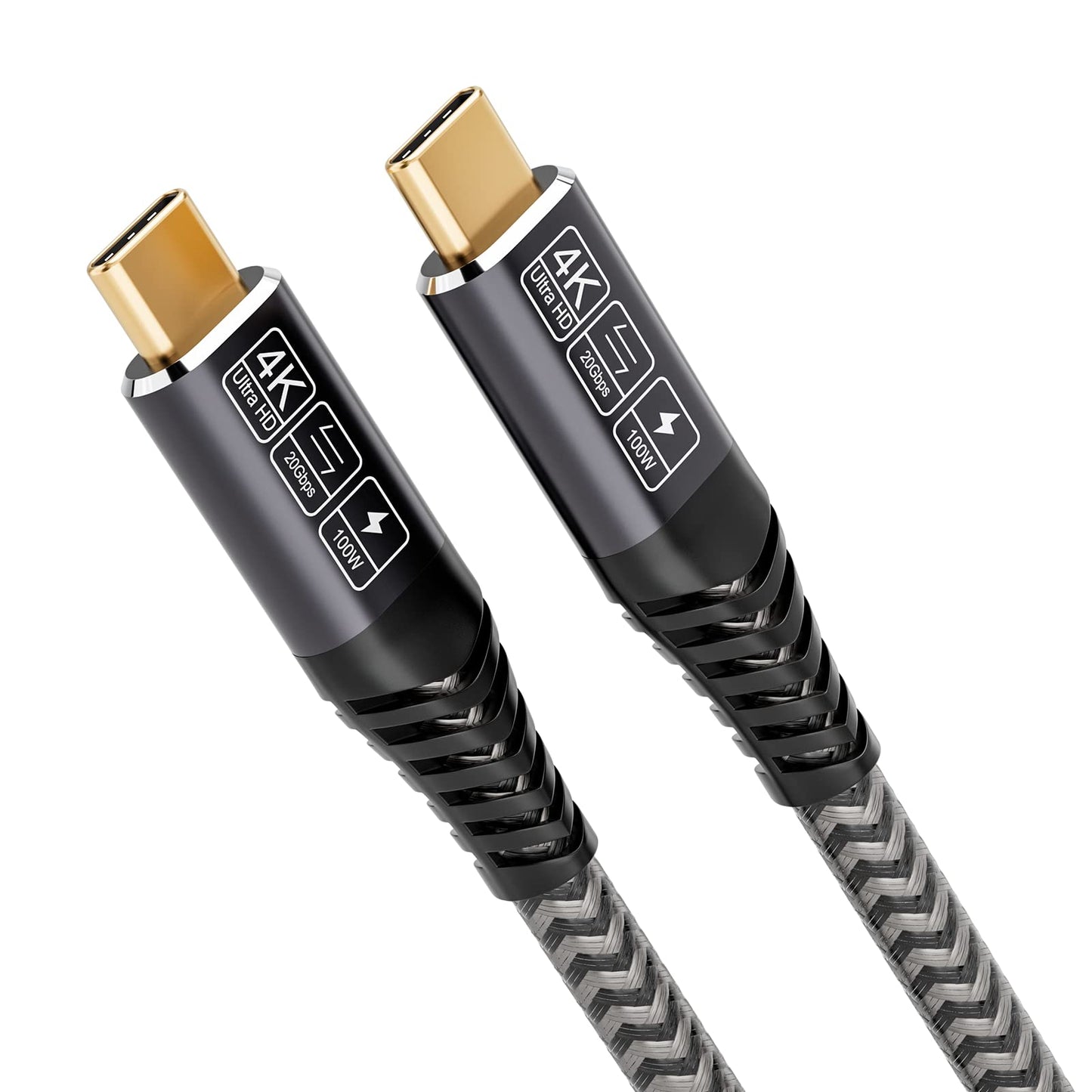 CAKOBLE usb c to usb c 3m, USB Cable Type C 3.2 Gen2, 100W 20V/5A USB C Charger Cable, 4K @ 60Hz Video Transmission For MacBook Pro, Samsung