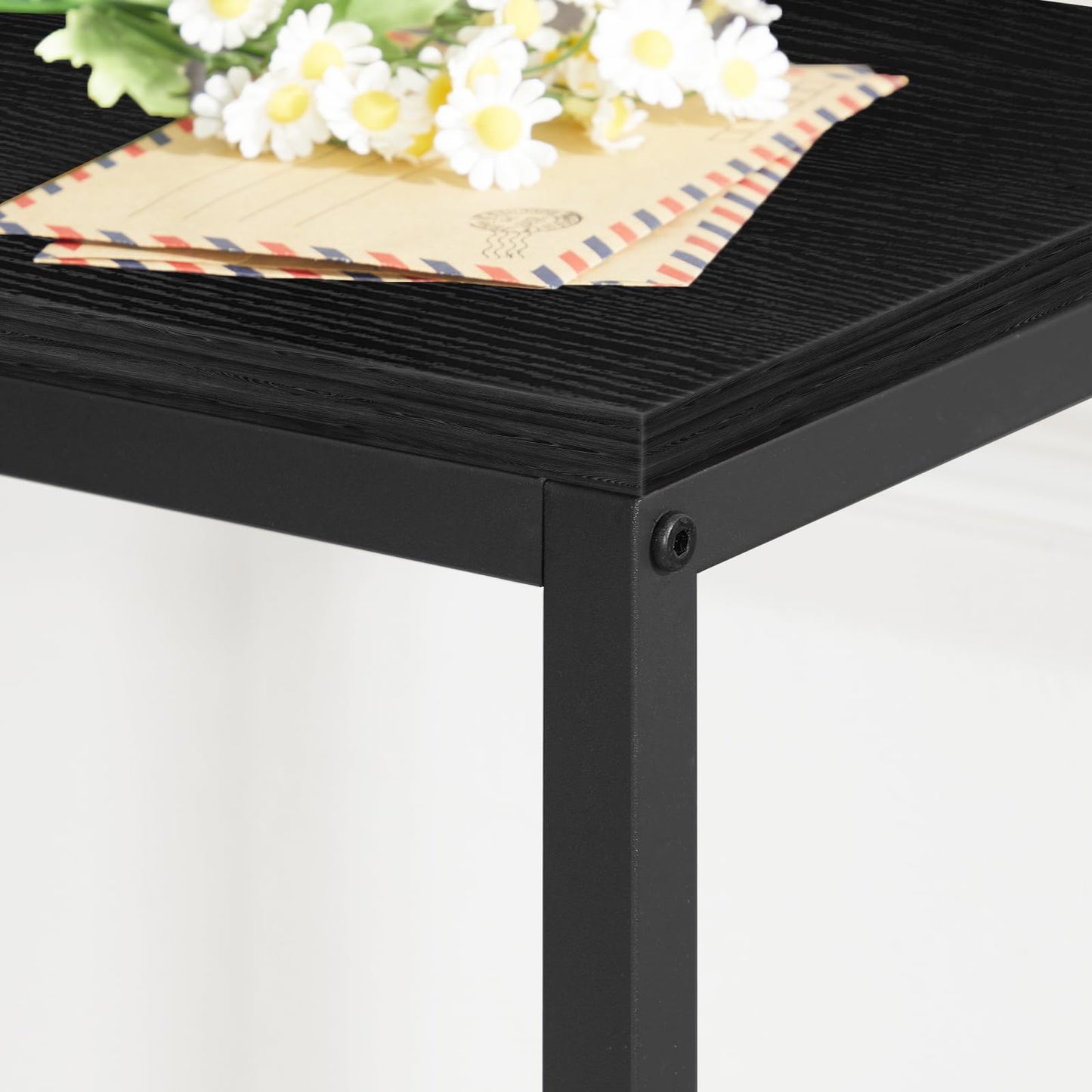 MAHANCRIS Console Table with Power Outlet, 200 CM Narrow Sofa Table, Industrial Entryway with USB Ports, Behind Couch Table for Entryway, Hallway,