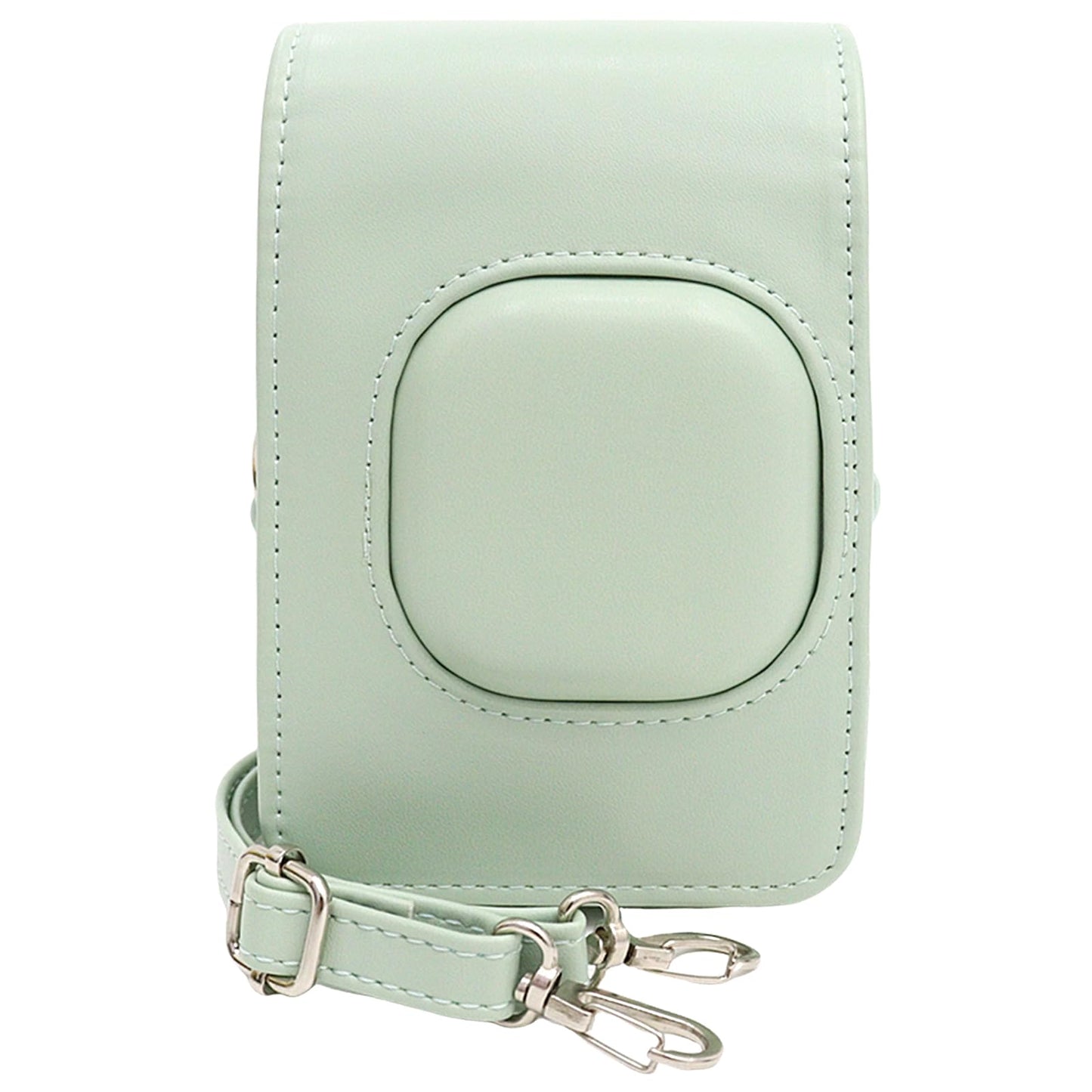 Kinokoo Fuji Mini LiPlay Case Cover - PU Leather Protective Case for Instax Hybrid Instant Film Camera - Carrying Case With Adjustable Shoulder Strap